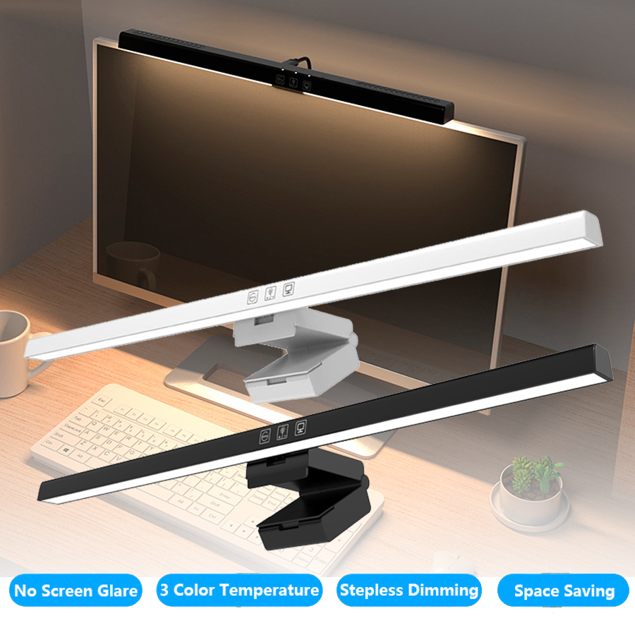 Monitor Light Bar - Lampada da tavolo USB con regolazione