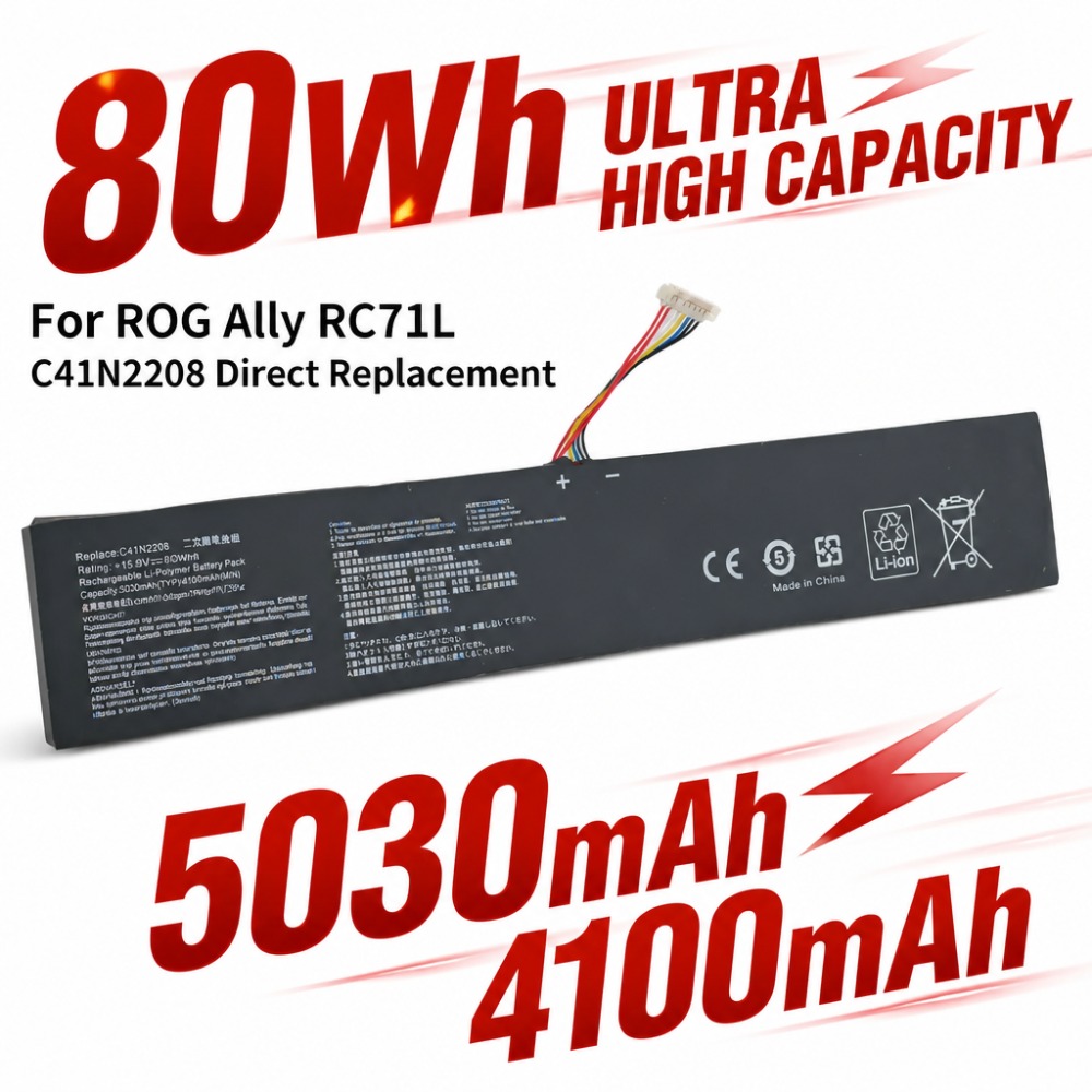Gaming Accessories Asus - Batteria di ricambio ad alta capacità