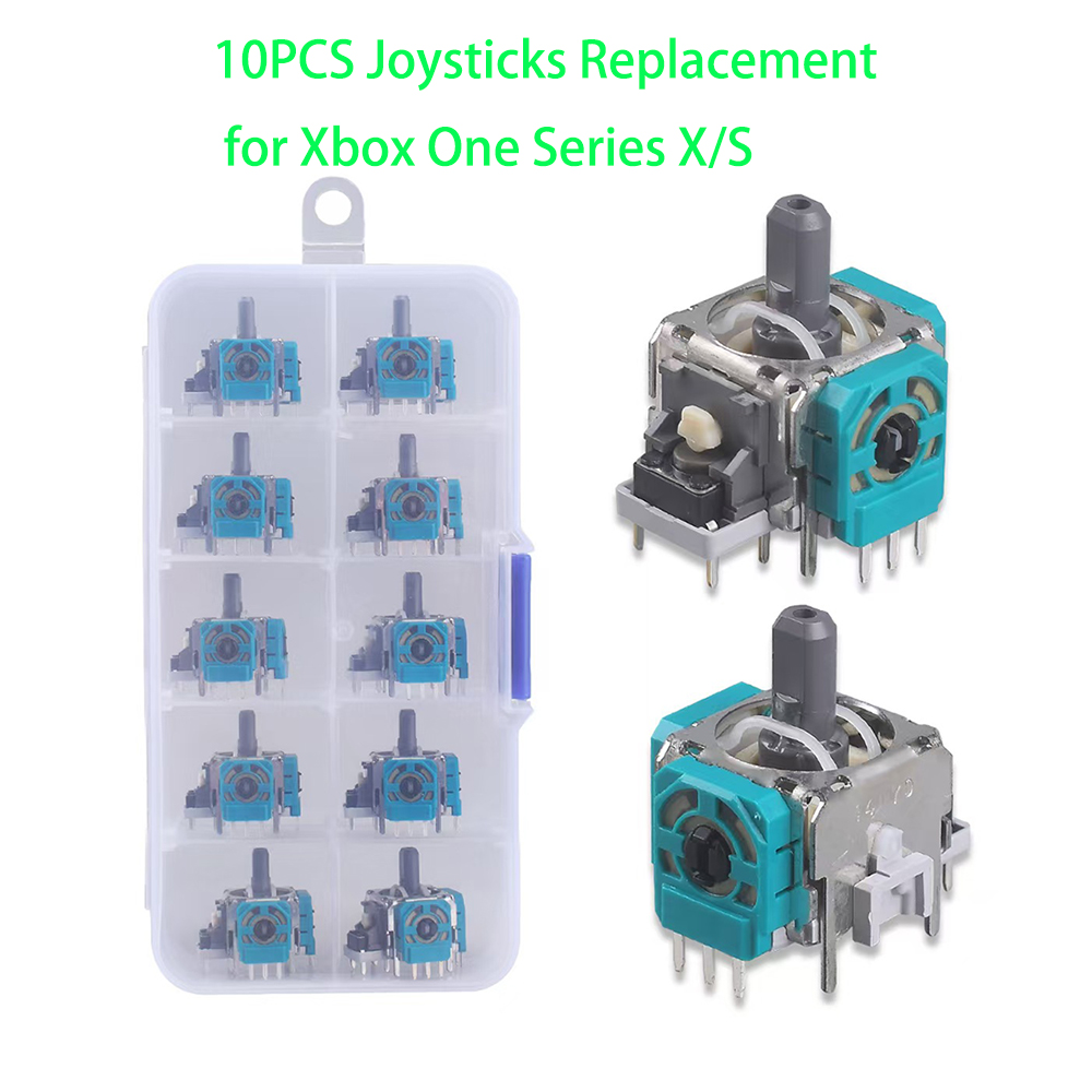 Gaming Accessories Xbox Series X - 10 pz Sostituzione 3D Joystick Analogico