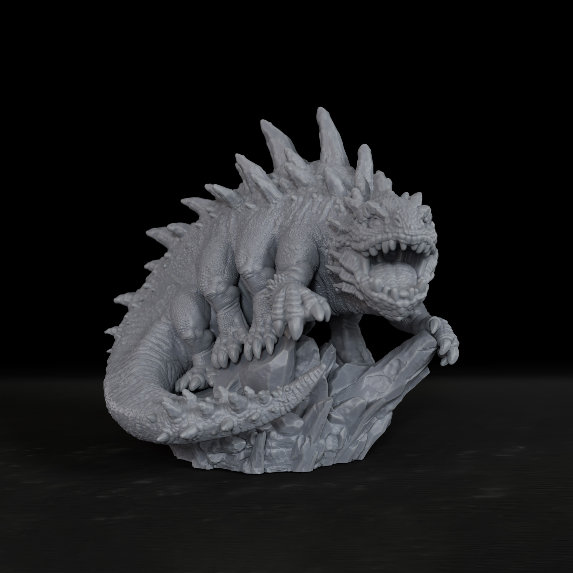 Gaming Handheld Accessories - Miniature Basilisk Fantasy - Personaggi e