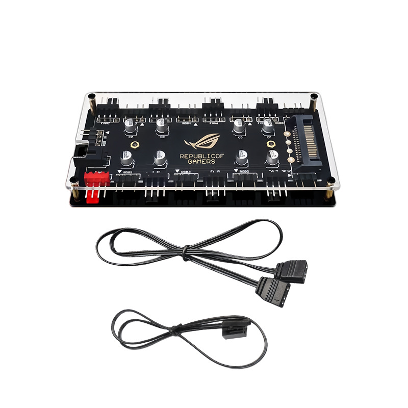 Fan Hub Rgb Controller - Hub Ventole ARGB PWM a 8