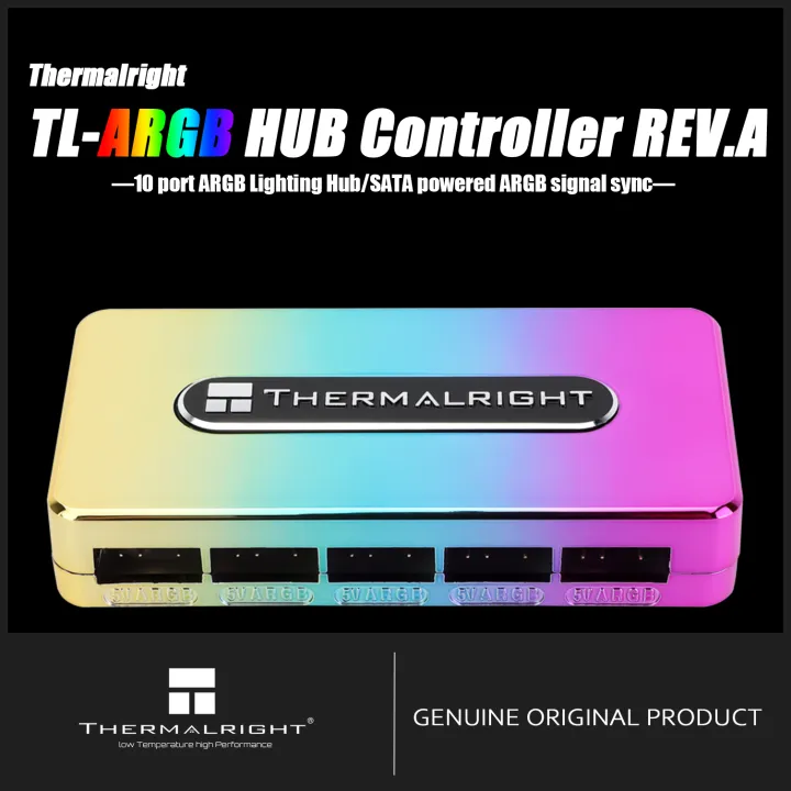 Fan Hub Rgb Controller - Controller HUB Thermalright TL-ARGB REV.A Hub