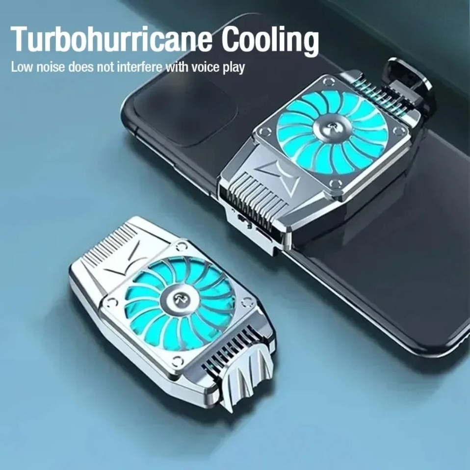 Gaming Accessories For Mobile - Mini radiatore portatile con clip posteriore