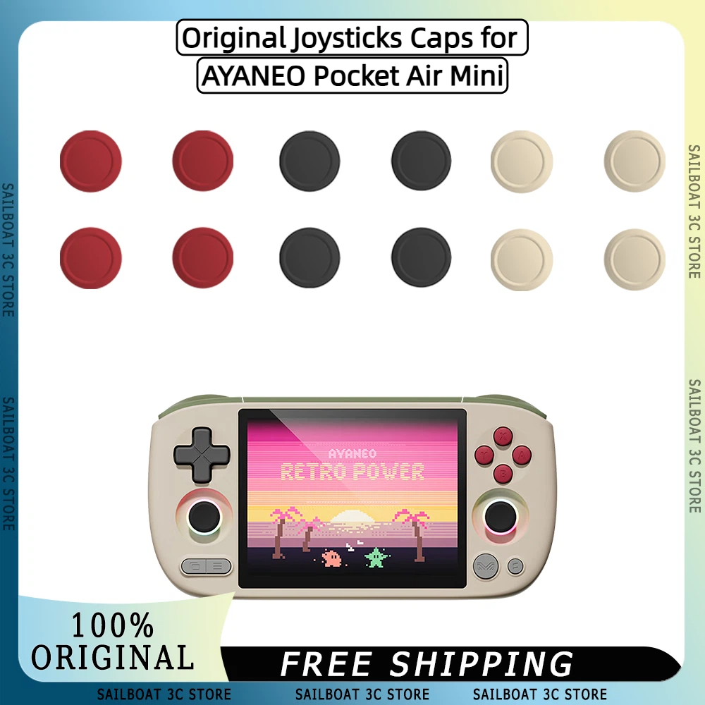 Gaming Handheld Accessories - Cappucci joystick originali per AYANEO Pocket