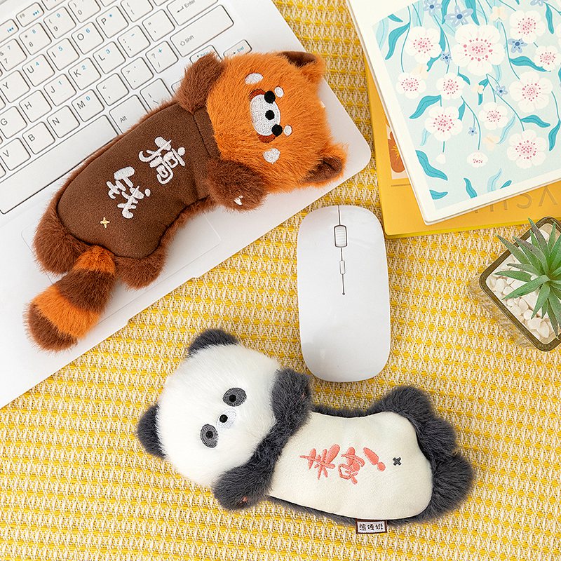 Wrist Rest Ergonomic - Cuscinetto per poggiapolsi in peluche serie