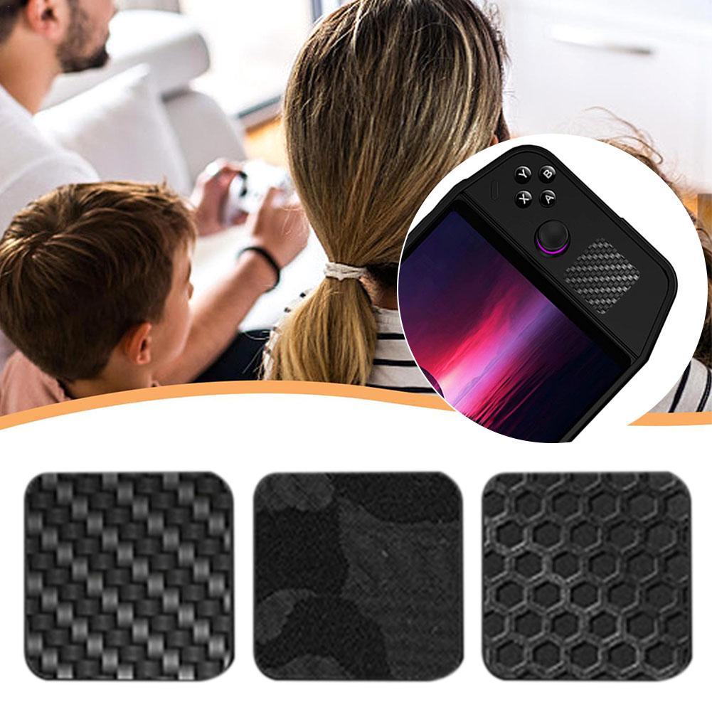 Gaming Handheld Accessories - Adesivi con motivi in fibra di