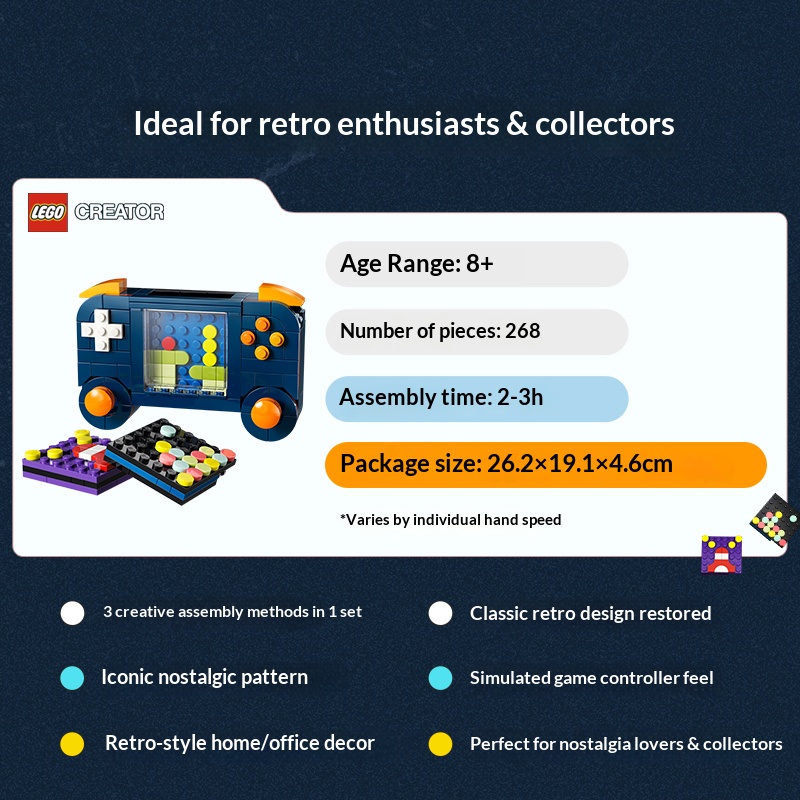 LEGO Creator 3in1 Blocchi da C - Gaming Set Accessories recensione e prezzo
