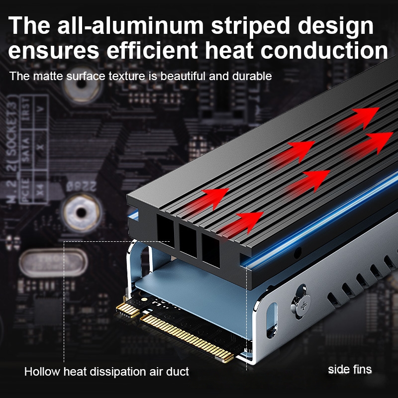 Dissipatore di Calore M.2 SSD  - M2 Heatsink Cooler recensione e prezzo