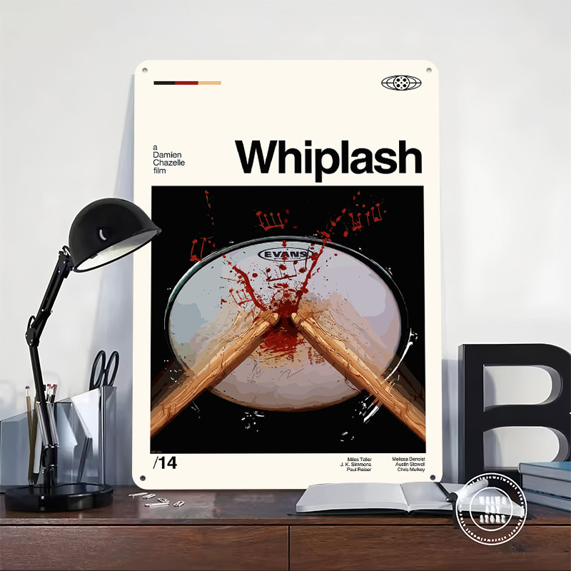 Poster Whiplash Retro, Targhe  - Gaming Accessories Gifts For Men recensione e prezzo