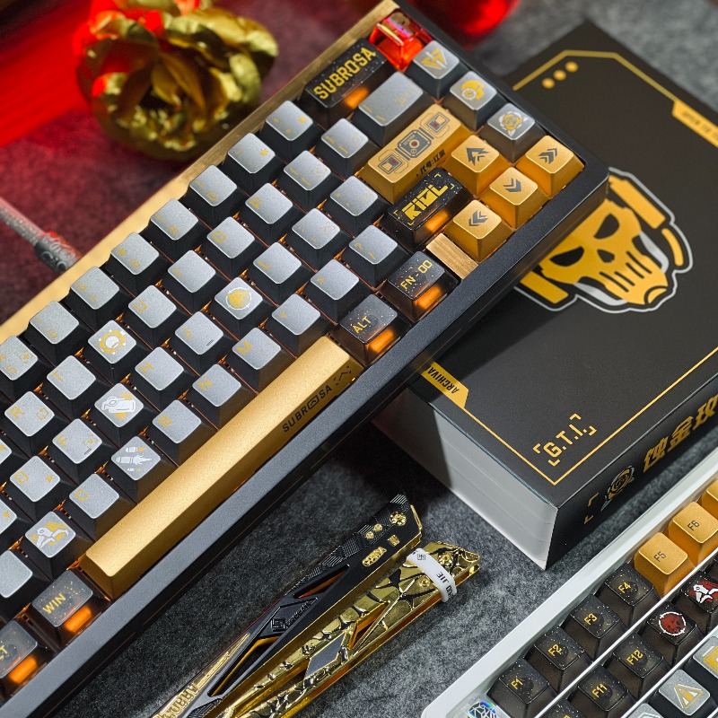 Set di copritasti a tema Golde - Gaming Set Accessories recensione e prezzo