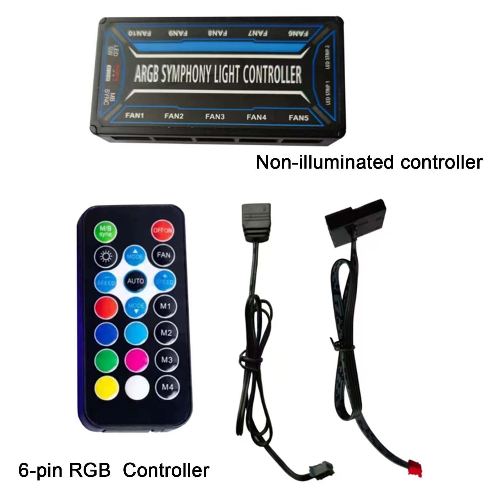 Splitter per ventole PC a 6 pi - Fan Hub Rgb Controller recensione e prezzo