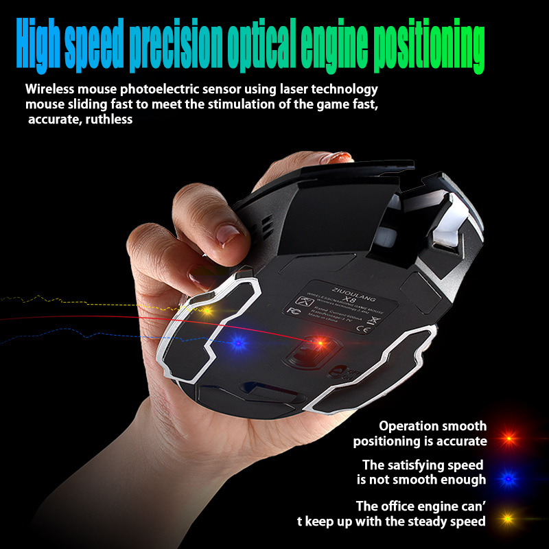 Mouse Wireless Wolf X8 gratuit - Video Gaming Accessories recensione e prezzo