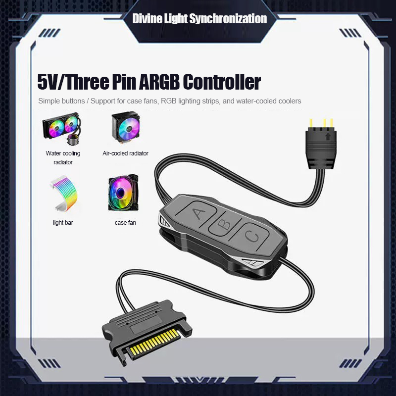 Controller ARGB Sincronizzato  - Fan Hub Rgb Controller recensione e prezzo