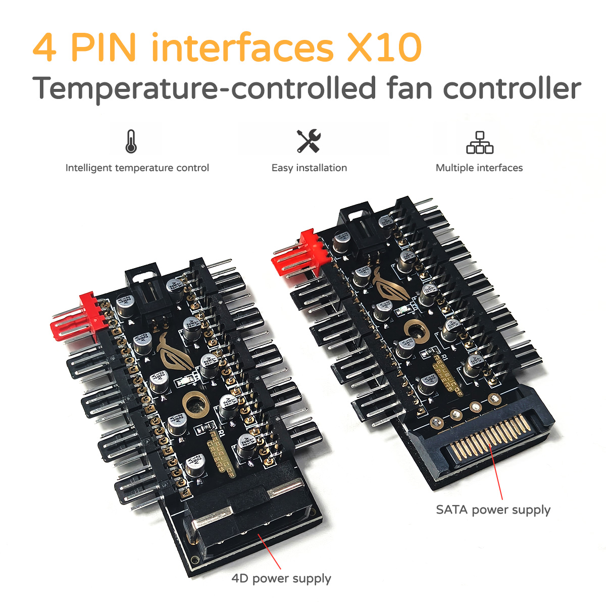 Hub Controller Ventole PWM a 1 - Fan Hub Rgb Controller recensione e prezzo