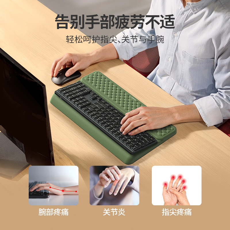 Poggiapolsi in memory foam 2 i - Wrist Rest Ergonomic recensione e prezzo