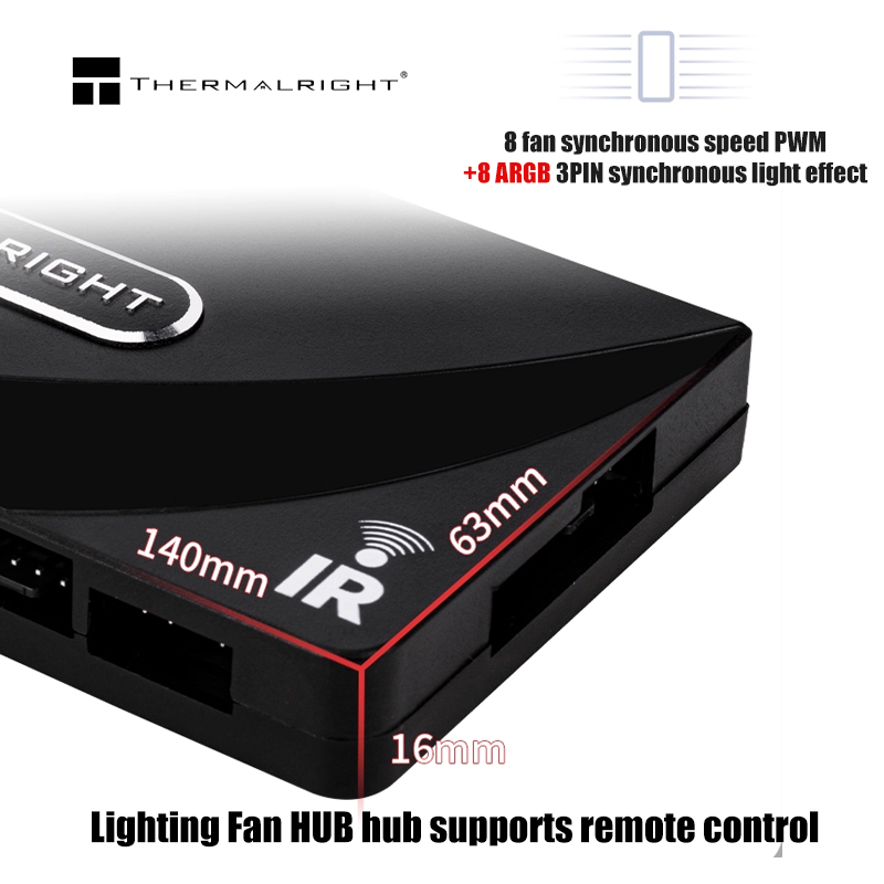 Thermalright da 1 a 8 4 PIN PW - Fan Hub Rgb Controller recensione e prezzo